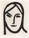 HENRI MATISSE Bedouine, Figure aux bandeaux.